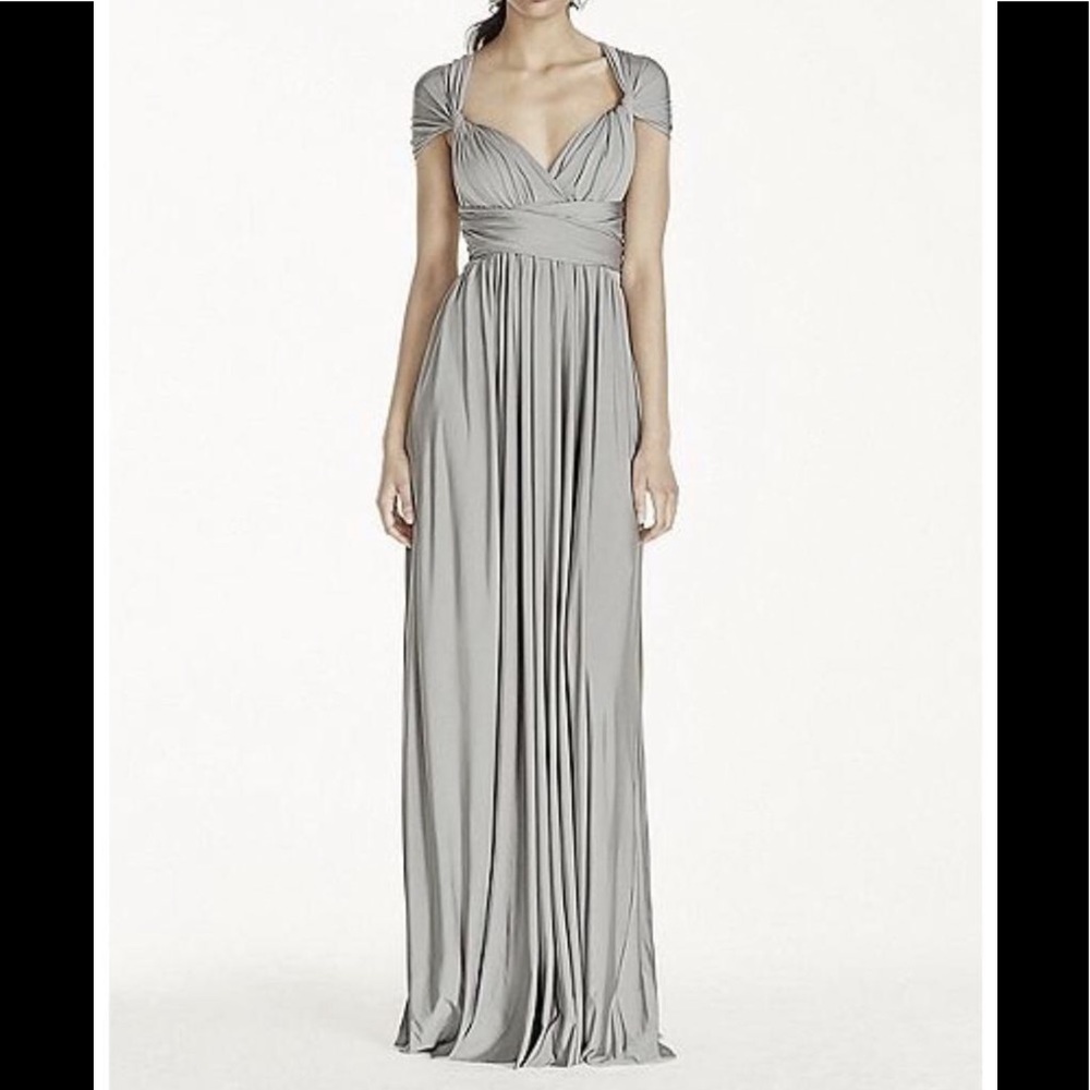 BLACK David’s bridal versa convertible dress